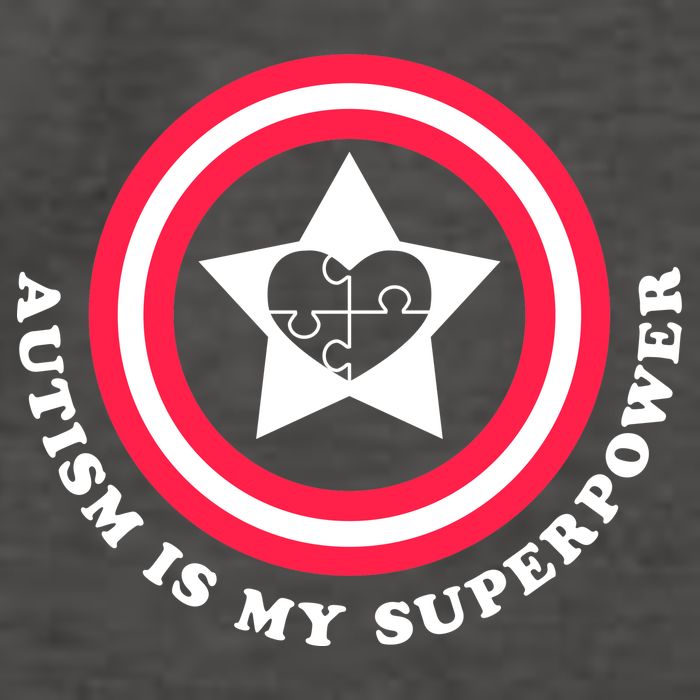 Autism Is My SuperPower Vector Backpack