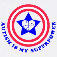 Autism Is My SuperPower Garment-Dyed Sweatshirt