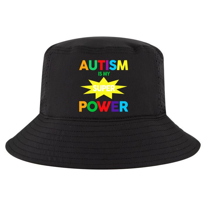 Autism Is My SuperPower Hero Cool Comfort Performance Bucket Hat