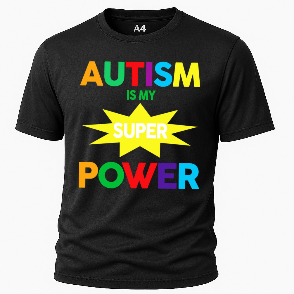 Autism Is My SuperPower Hero Performance Shirt
