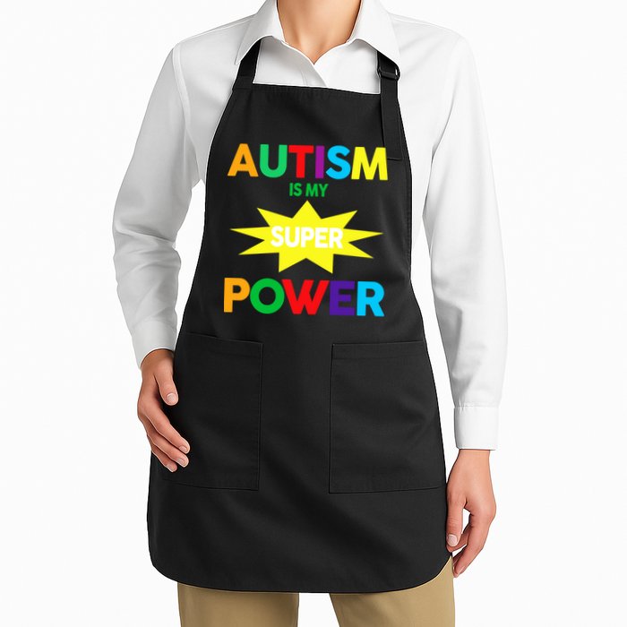 Autism Is My SuperPower Hero Apron
