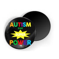 Autism Is My SuperPower Hero Magnet