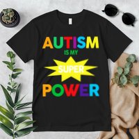 Autism Is My SuperPower Hero Premium T-Shirt