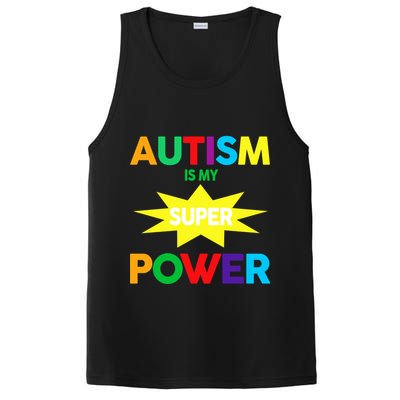 Autism Is My SuperPower Hero PosiCharge Competitor Tank