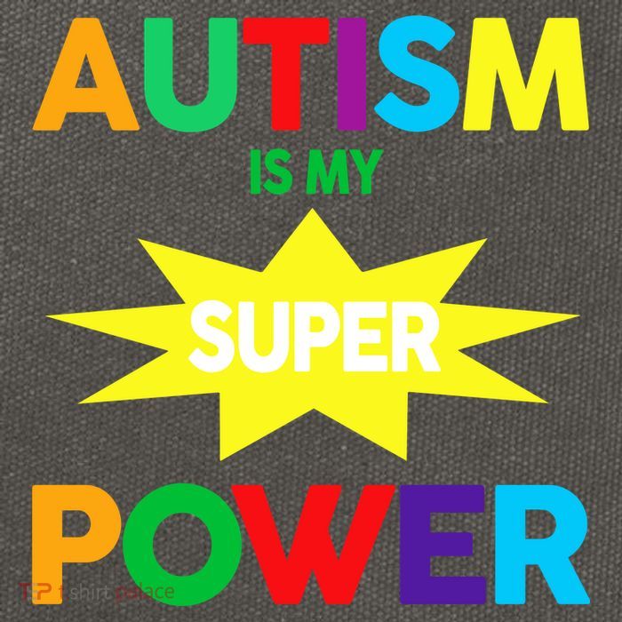 Autism Is My SuperPower Hero Cotton Canvas Backpack