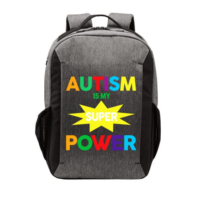 Autism Is My SuperPower Hero Vector Backpack