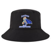 Autism Is My Superpower Super Hero Cape Cool Comfort Performance Bucket Hat