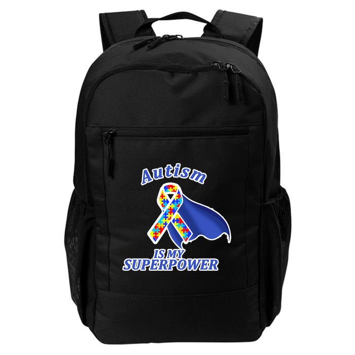 Autism Is My Superpower Super Hero Cape Backpack