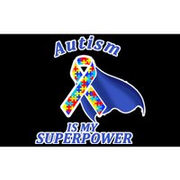 Autism Is My Superpower Super Hero Cape Bumper Sticker