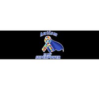 Autism Is My Superpower Super Hero Cape Bumper Sticker