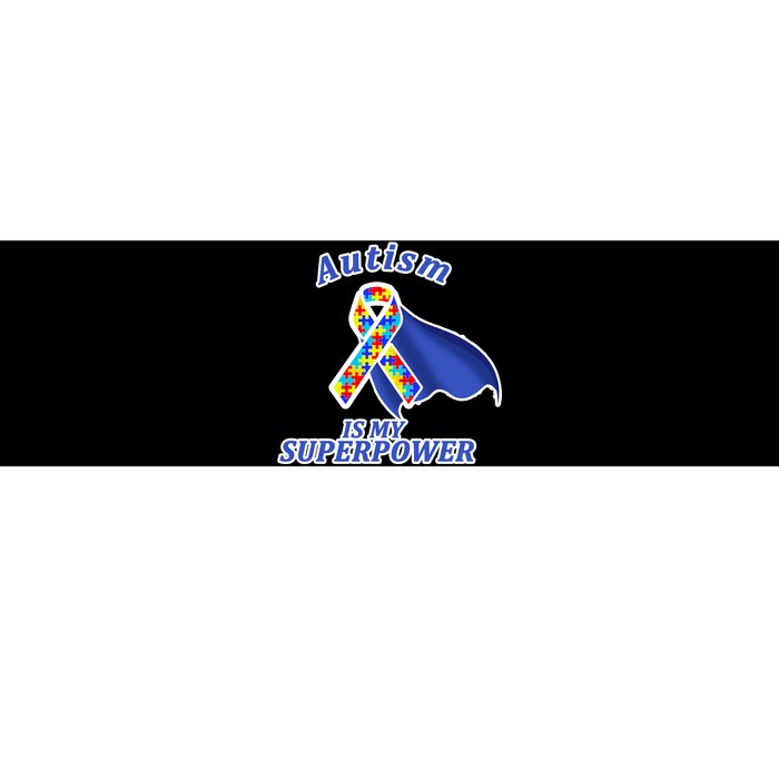 Autism Is My Superpower Super Hero Cape Bumper Sticker