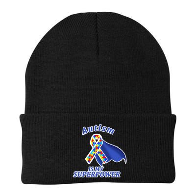 Autism Is My Superpower Super Hero Cape Beanie