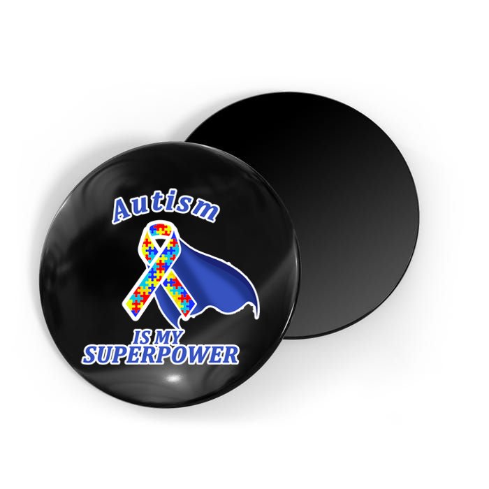 Autism Is My Superpower Super Hero Cape Magnet