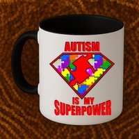 Autism Is My Superpower Superheo Mug