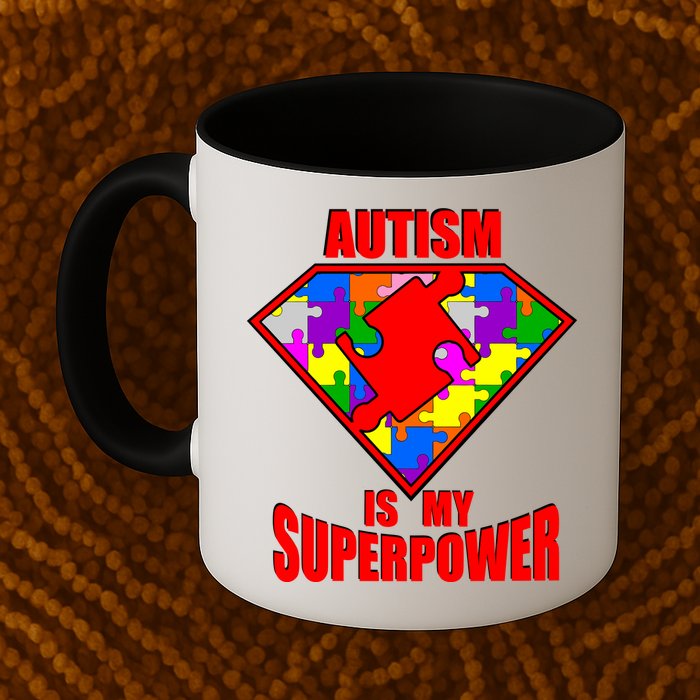 Autism Is My Superpower Superheo Mug