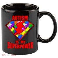 Autism Is My Superpower Superheo 11oz C Handle Ceramic Mug