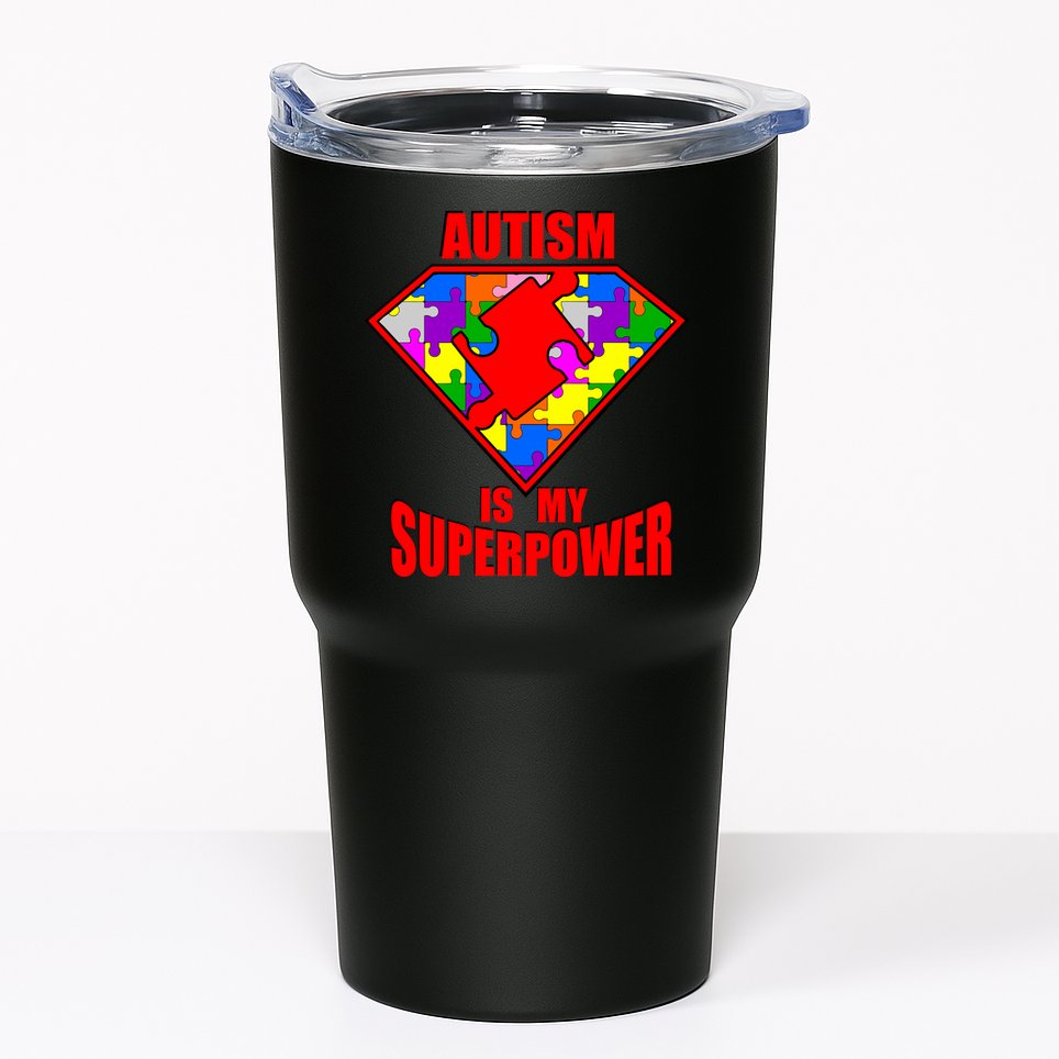 Autism Is My Superpower Superheo Tumbler
