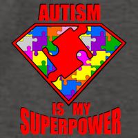 Autism Is My Superpower Superheo Vector Backpack