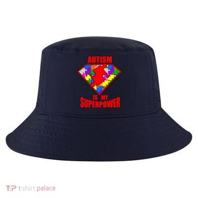 Autism Is My Superpower Superheo Cool Comfort Performance Bucket Hat