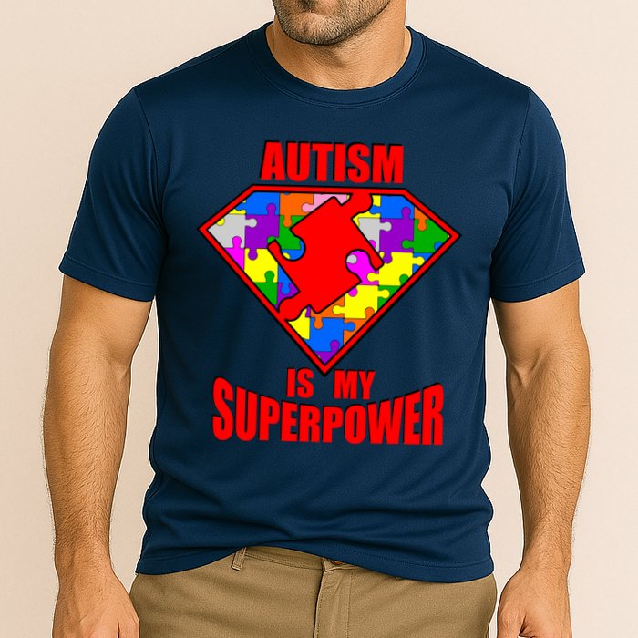 Autism Is My Superpower Superheo Performance Shirt