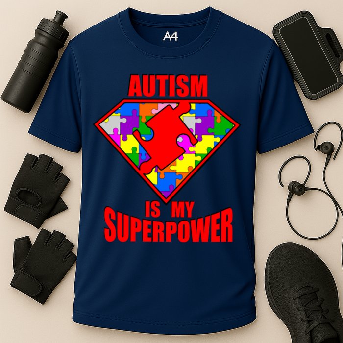 Autism Is My Superpower Superheo Performance Shirt