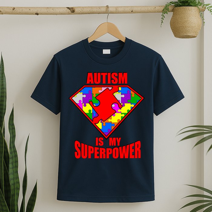 Autism Is My Superpower Superheo T-Shirt