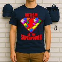 Autism Is My Superpower Superheo T-Shirt