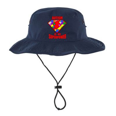 Autism Is My Superpower Superheo Legacy Cool Fit Booney Bucket Hat