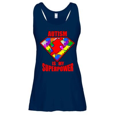 Autism Is My Superpower Superheo Ladies Essential Flowy Tank