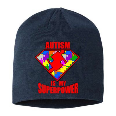 Autism Is My Superpower Superheo Sustainable Beanie