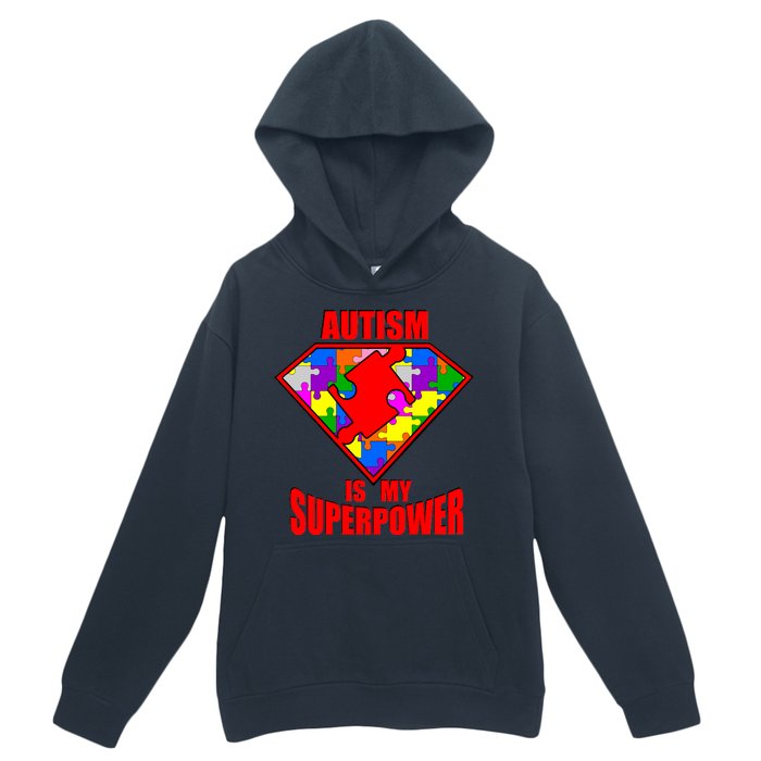 Autism Is My Superpower Superheo Urban Pullover Hoodie