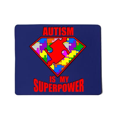 Autism Is My Superpower Superheo Mousepad