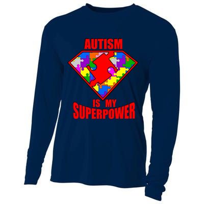 Autism Is My Superpower Superheo Cooling Performance Long Sleeve Crew