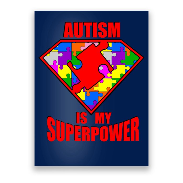 Autism Is My Superpower Superheo Poster