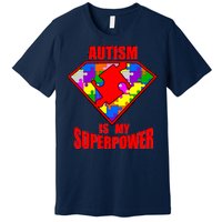 Autism Is My Superpower Superheo Premium T-Shirt