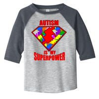 Autism Is My Superpower Superheo Toddler Fine Jersey T-Shirt