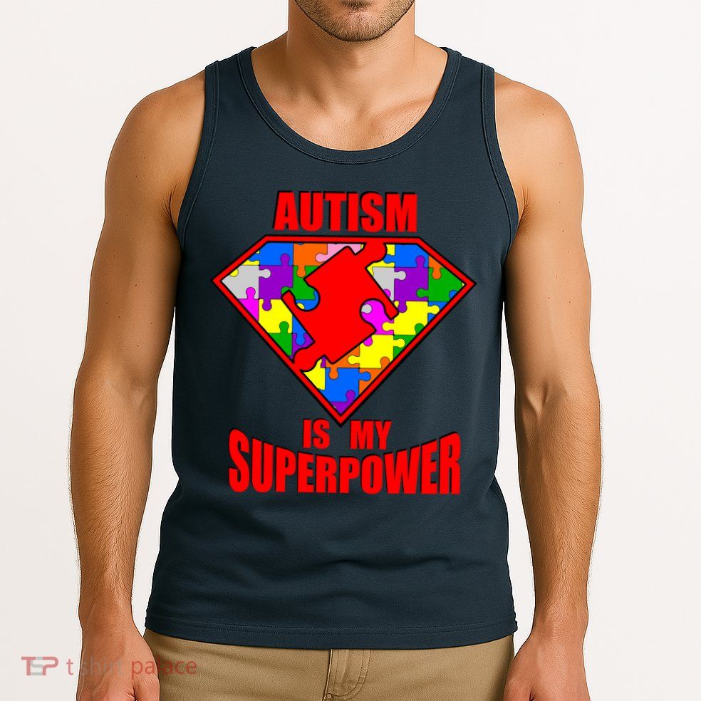 Autism Is My Superpower Superheo Tank Top