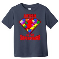 Autism Is My Superpower Superheo Toddler T-Shirt