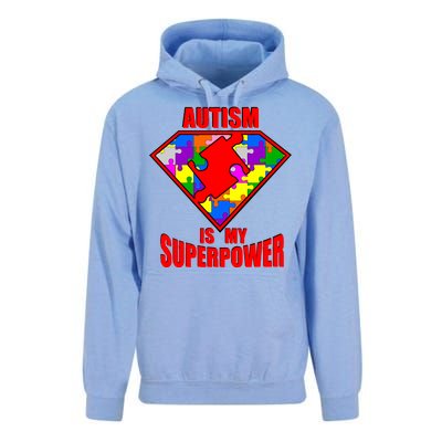 Autism Is My Superpower Superheo Unisex Surf Hoodie