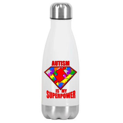 Autism Is My Superpower Superheo Stainless Steel Insulated Water Bottle