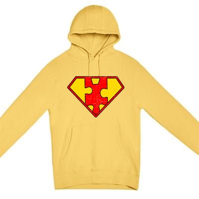 Autism Is My Superpower! Superhero Premium Pullover Hoodie