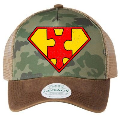 Autism Is My Superpower! Superhero Legacy Tie Dye Trucker Hat