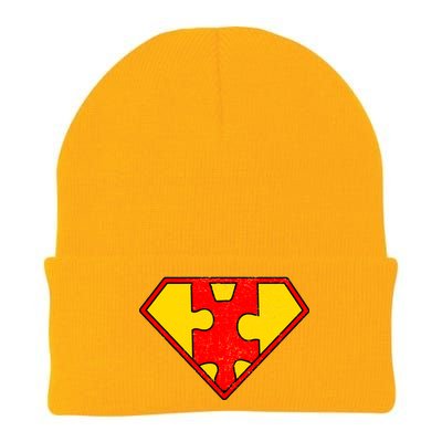 Autism Is My Superpower! Superhero Knit Cap Winter Beanie