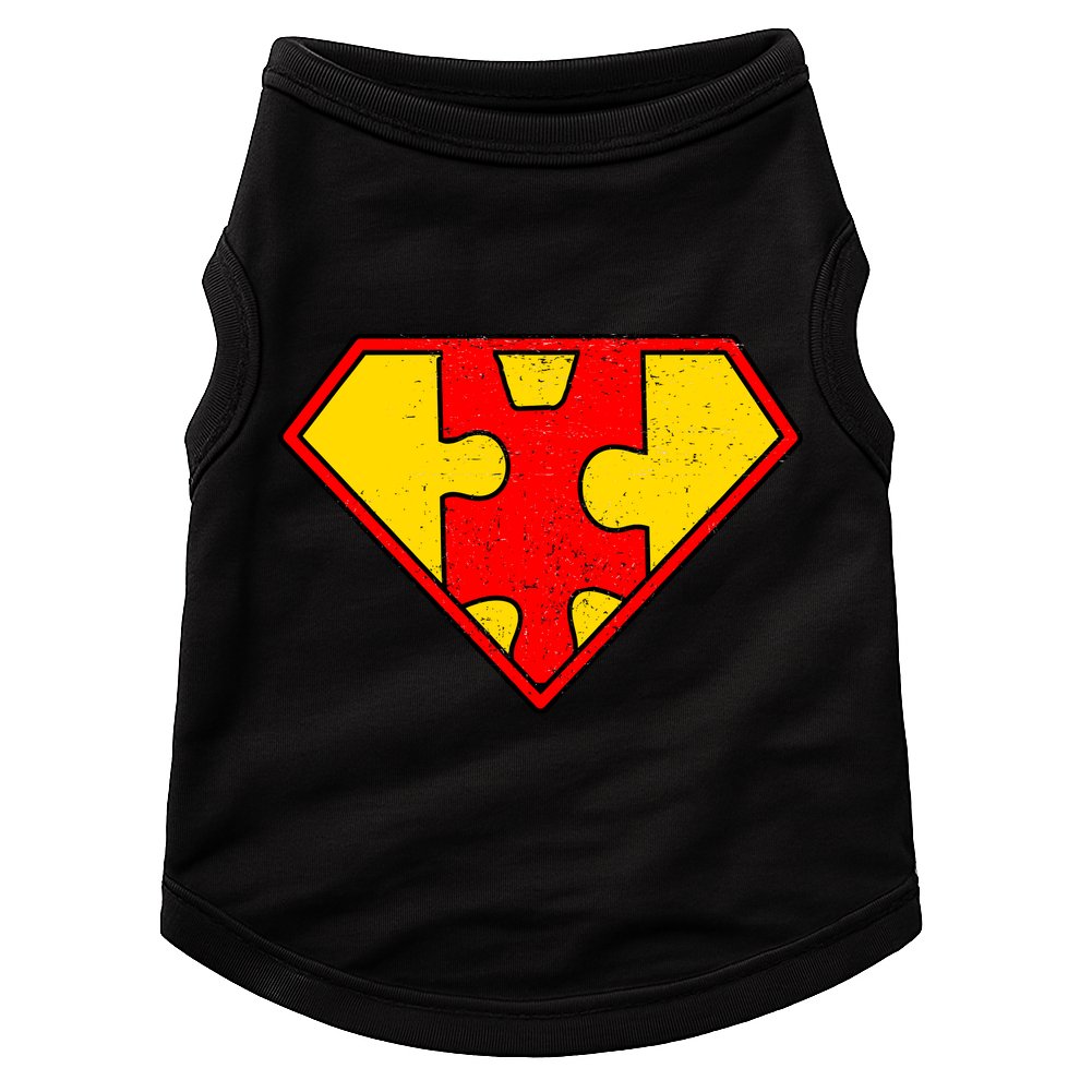Autism Is My Superpower! Superhero Doggie Tank