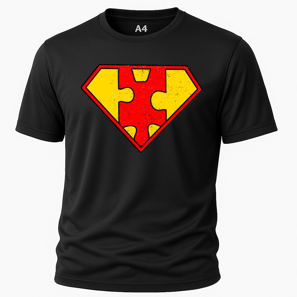 Autism Is My Superpower! Superhero Cooling Performance Crew T-Shirt