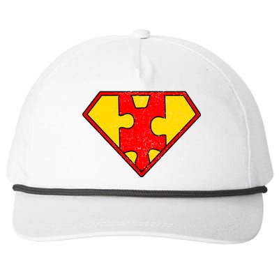 Autism Is My Superpower! Superhero Snapback Five-Panel Rope Hat