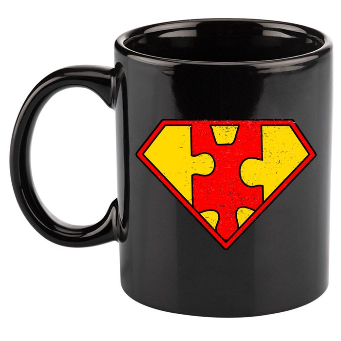 Autism Is My Superpower! Superhero 11oz C Handle Ceramic Mug