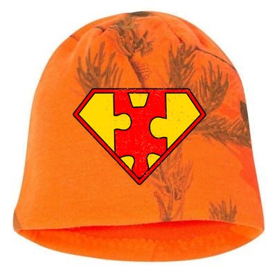 Autism Is My Superpower! Superhero Kati - Camo Knit Beanie