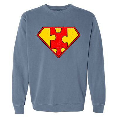 Autism Is My Superpower! Superhero Garment-Dyed Sweatshirt