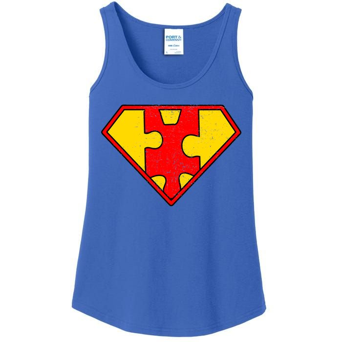 Autism Is My Superpower! Superhero Ladies Essential Tank